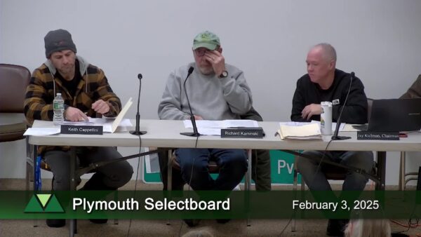 Plymouth Selectboard 2/3