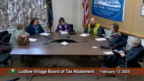 Ludlow Board of Civil Authority & Board of Abatement 2/13