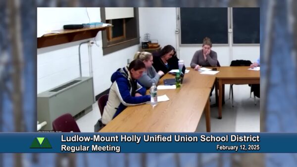 Ludlow-Mt. Holly UU School District Board 2/12