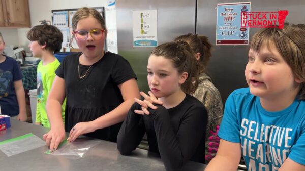 Stuck in Vermont- Students Feed Seniors