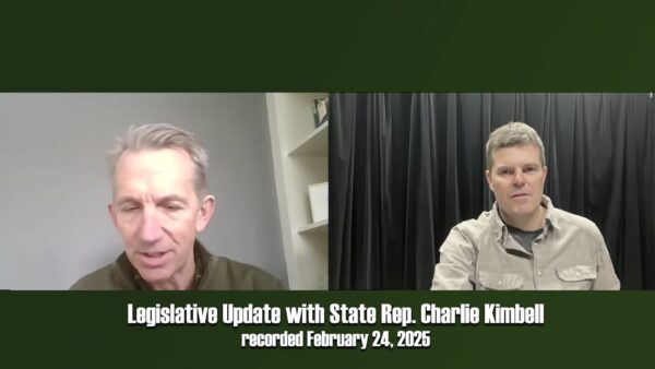 Legislative Update w/ State Rep. Charlie Kimbell