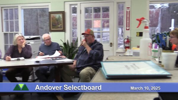 Andover Selectboard 3/10