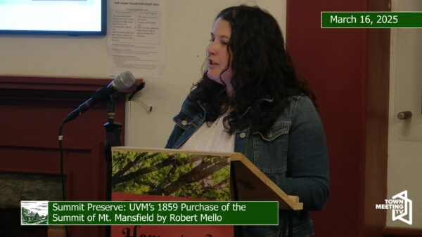 UVM Purchase of Mt. Mansfield Summit