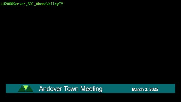 Ludlow Village Annual Meeting & Vote
