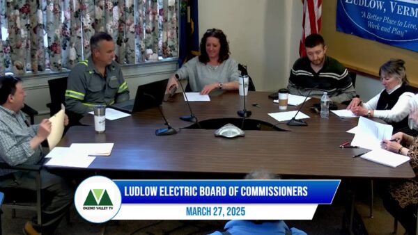 Village of Ludlow Electric Commission 3/27