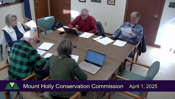 Mount Holly Conservation Commission 4/1