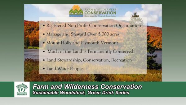 Green Drinks- Farm & Wilderness Conservation