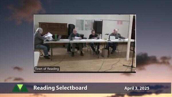 Reading Selectboard 4/3