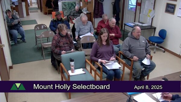 Mount Holly Selectboard 4/8