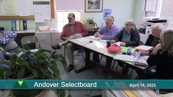 Andover Selectboard 4/14