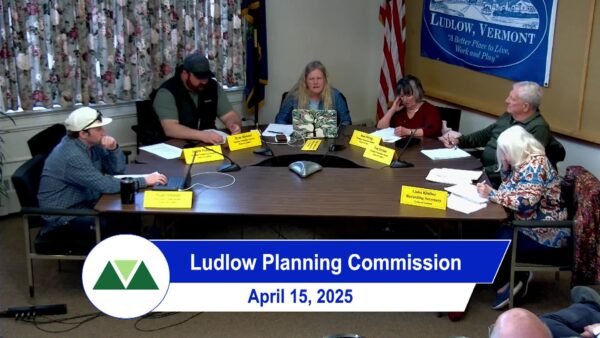 Ludlow Planning Commission 4/15