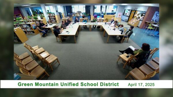 Green Mountain Unified School District Board 4/17
