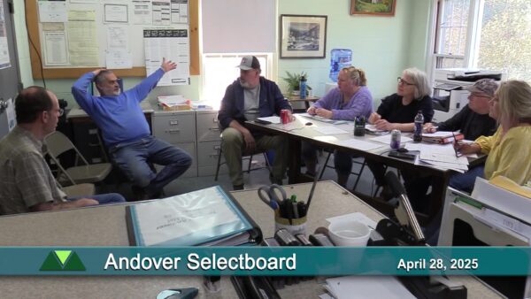 Andover Selectboard 4/28