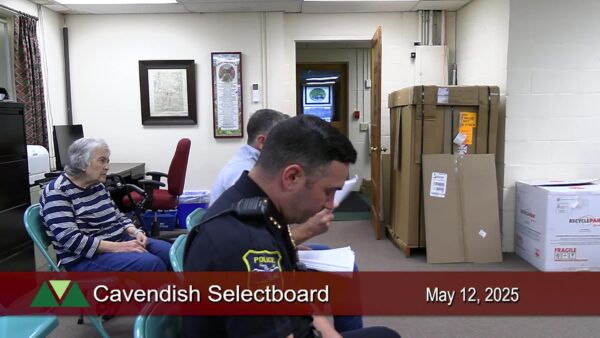 Cavendish Selectboard 5/12