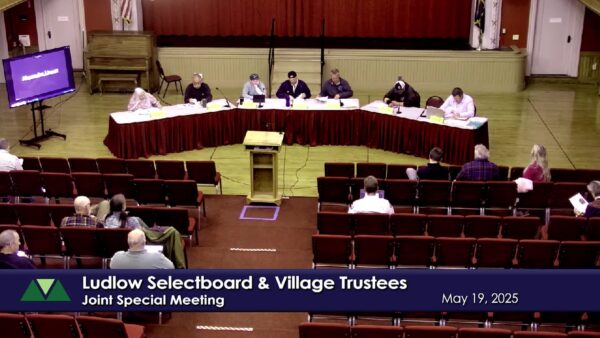 Ludlow Selectboard 5/19