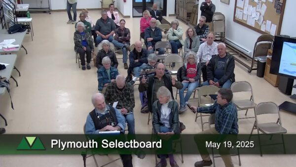 Plymouth Selectboard 5/19