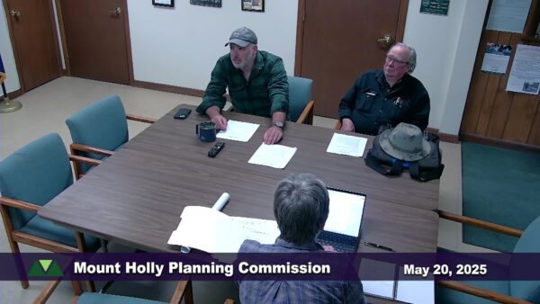 Mount Holly Planning Commission 5/20