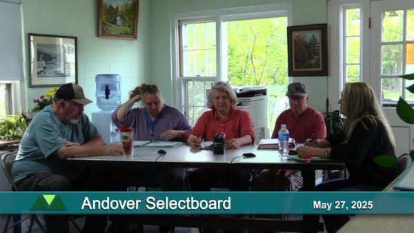 Andover Selectboard 5/27