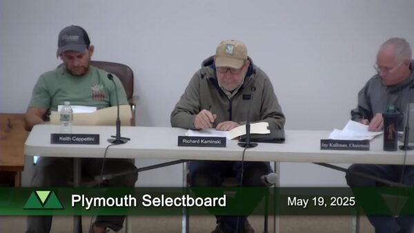 Plymouth Selectboard 6/2