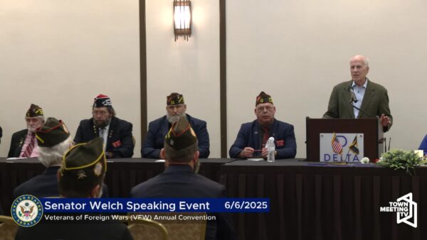 Sen. Welch- Veterans of Foreign Wars Annual Convention