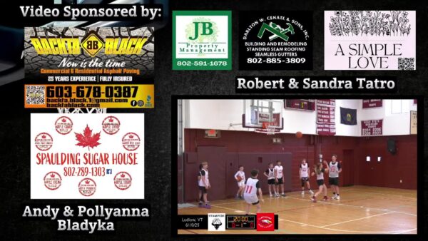 Summer Basketball League- Stampede Brian vs Claremont Boys MS