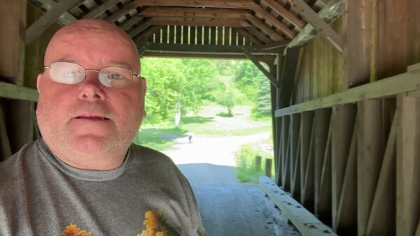 VT’s 100 Covered Bridges- Johnson Bridge Randolph