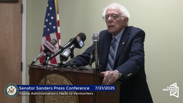 Sen. Sanders- Trump Administration Harm to Vermonters