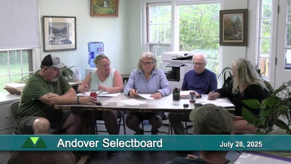 Andover Selectboard 7/28