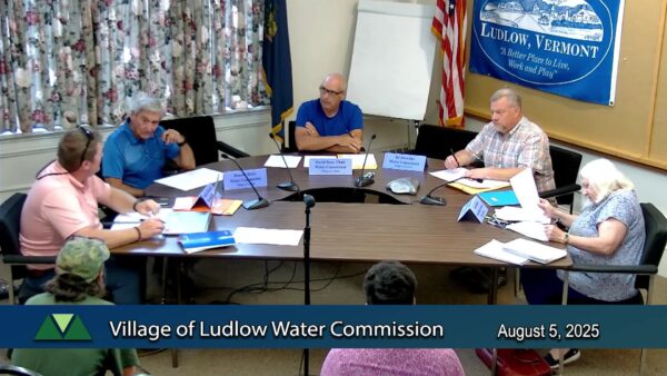 Village of Ludlow Water Commission 8/5