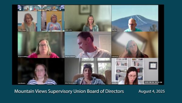 Mountain Views SU Board of Directors 8/4