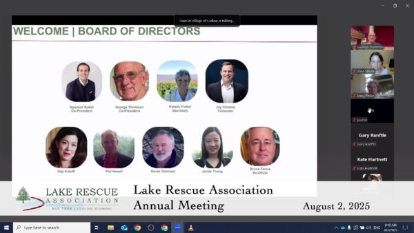 Lake Rescue Association Annual Meeting