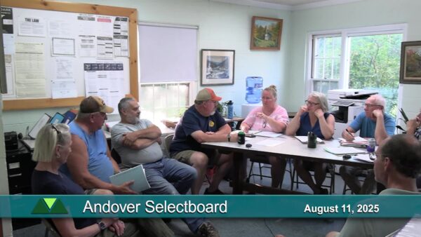 Andover Selectboard 8/11
