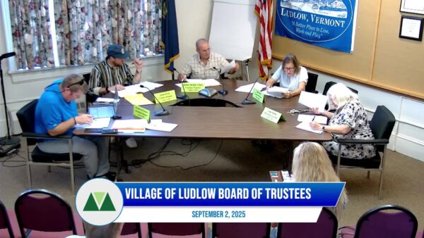 Village of Ludlow Board of Trustees 9/2