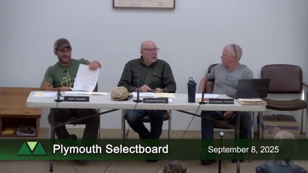 Plymouth Selectboard 9/8