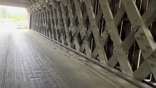 Vermont’s 100 Covered Bridges- Gorham Bridge Pittsford