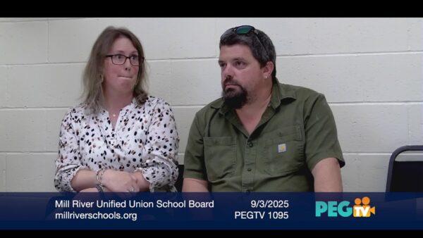 Mill River Unified Union School District Board  9/3