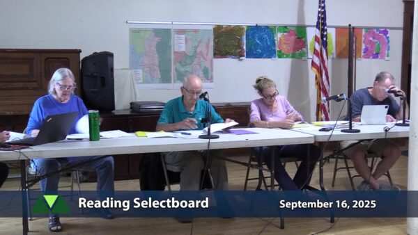 Reading Selectboard 9/16