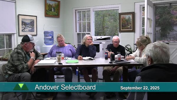 Andover Selectboard 9/22