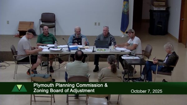 Plymouth Planning Commission & Zoning Board 10/7