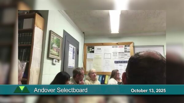 Andover Selectboard 10/13
