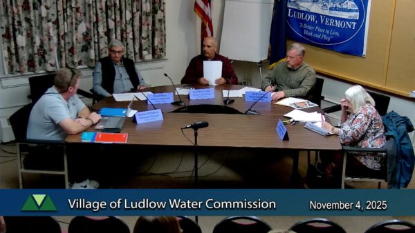 Village of Ludlow Water Commission 11/4