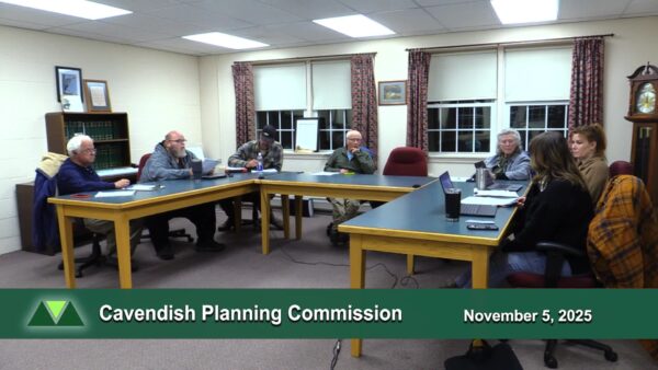 Cavendish Planning Commission 11/5