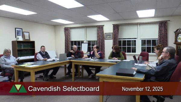 Cavendish Selectboard 11/10