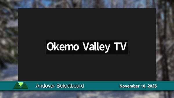 Andover Selectboard 11/10