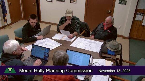Mt. Holly Planning Commission 11/18
