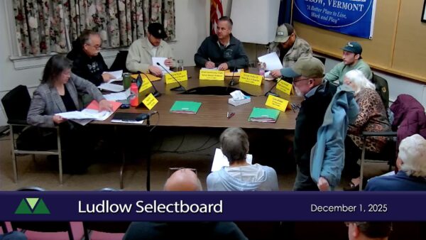 Ludlow Selectboard 12/1