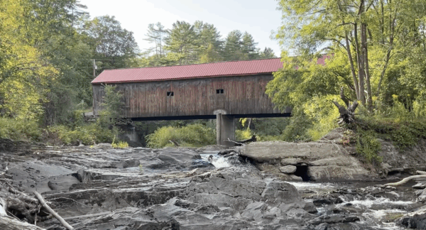 Vermont’s 100 Covered Bridges- Sayre Bridge Thetford