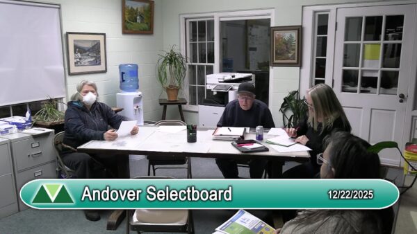 Andover Selectboard 12/22