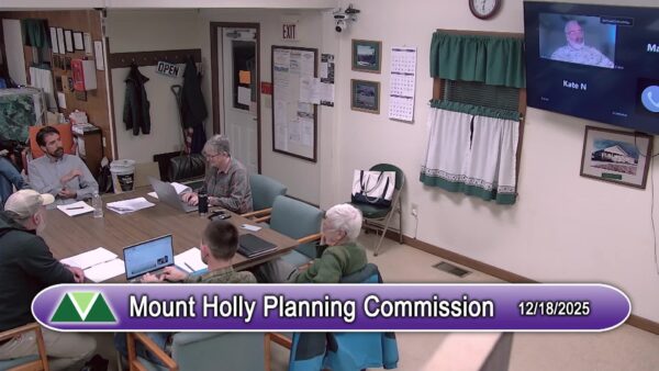 Mount Holly Planning Commission 12/18