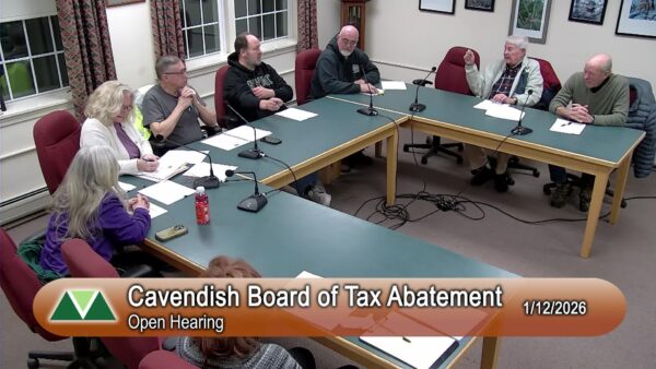 Cavendish Board of Tax Abatement 1/12